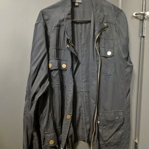 Black Anorak Military Jacket